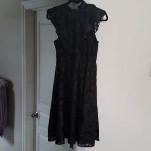 Black cocktail dress